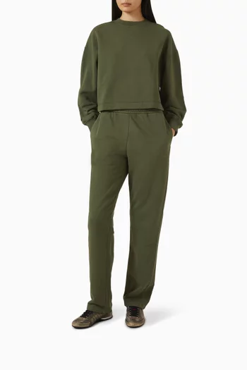 Shift Washed-effect Sneakers in Leather