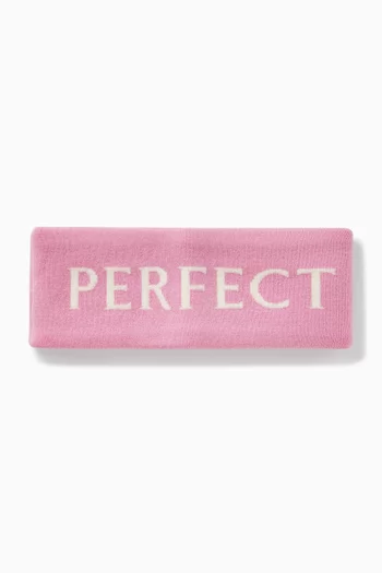 Perfect Logo Headband in Knit