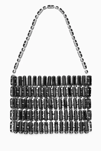 Micro Evening Bag in Embroidered Crystals