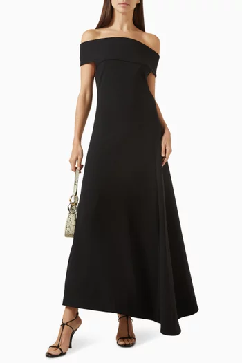 Asymmetric Off-shoulder Dress