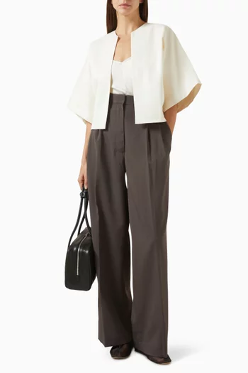 Oversized Jacket in Cotton