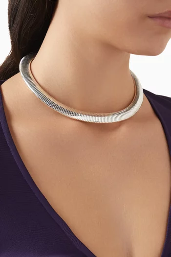 1980s Vintage Flex Collar Necklace