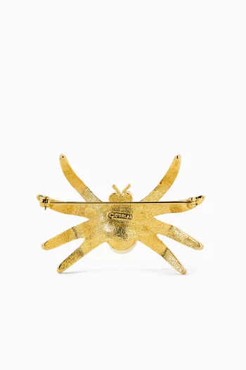 بروش بتصميم عنكبوت فينتج من الثمانينيات