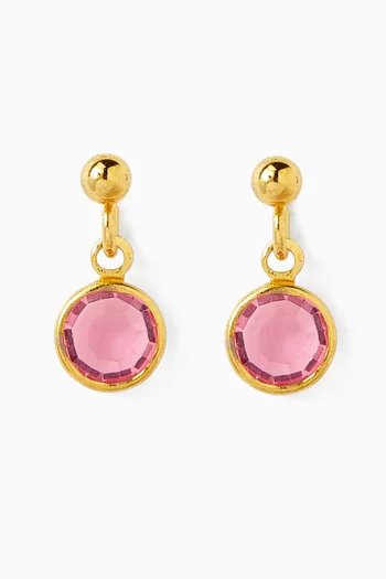 أقراط متدلية فينتج من الثمانينيات