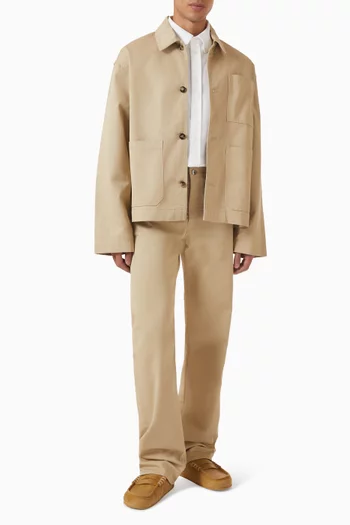 Patch Pocket Jacket in Cotton
