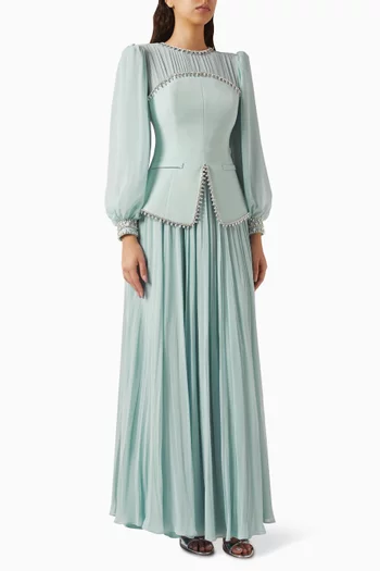 Valencia Peplum Dress