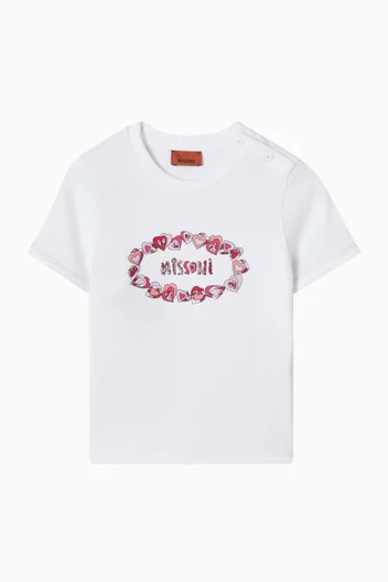 Logo T-shirt in Cotton