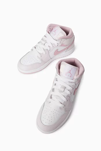 Air Jordan 1 Sneakers in Leather