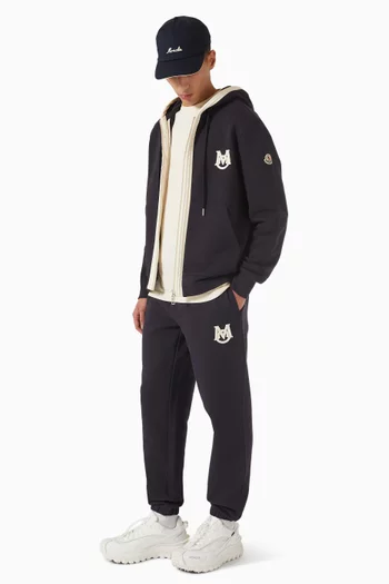 Heart Logo Jogging Pants in Cotton