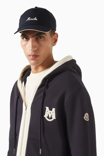 كاب بيسبول مطرز بشعار الماركة قنب