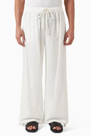 بنطال مزموم مزيج لايوسيل