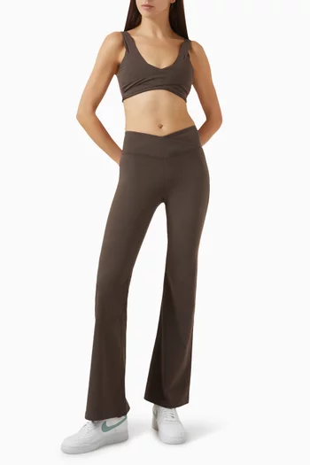DayFlex Wrap Flared Yoga Pants
