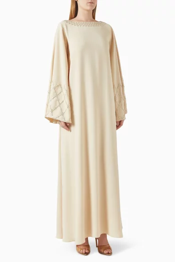 Bead-embellished Kaftan