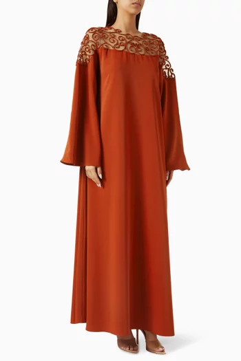 Bead-embellished Kaftan