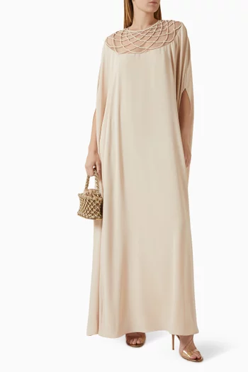 Bead-embellished Kaftan