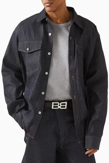 حزام بحرفي B جلد