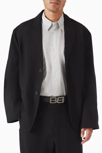 B Twice Belt in Leather