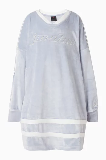 Mountainside Dress in Velour