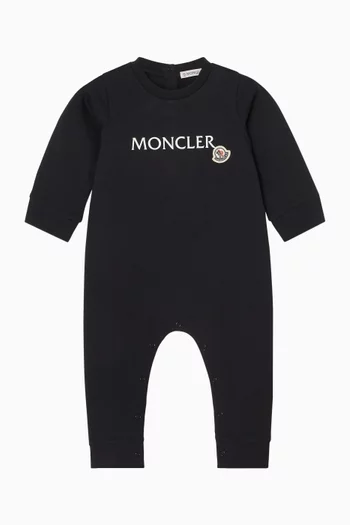 Moncler Logo Print Pyjama in Cotton