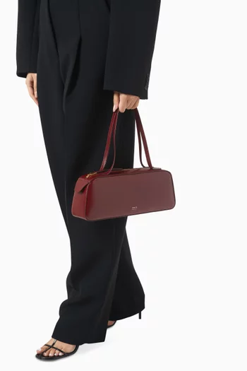 حقيبة كتف سيمونا جلد