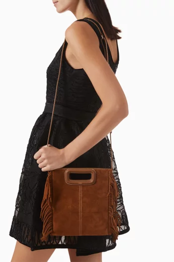 حقيبة إم بحياكة بارزة شمواه