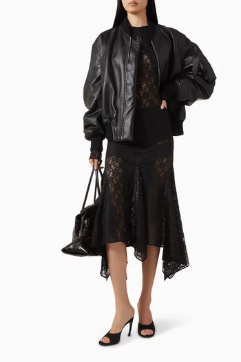 Open-back Dress in Lace