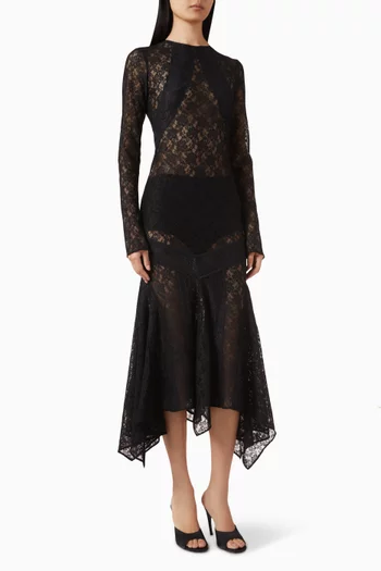 Open-back Dress in Lace