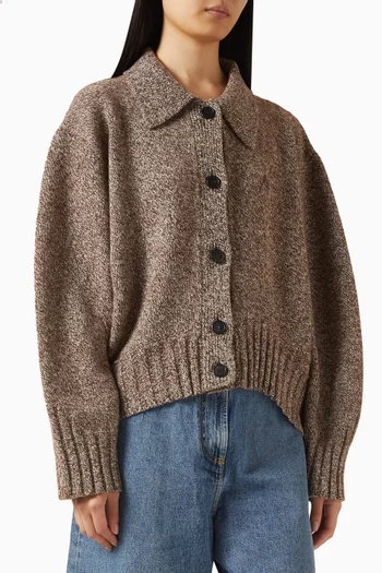 Cardigan in Cashmere & Virgin-wool