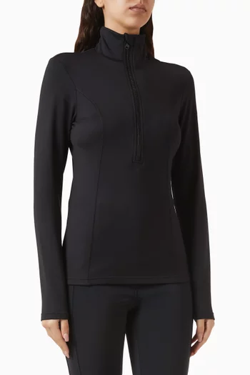 Serena Ski Top in Brushed Jersey