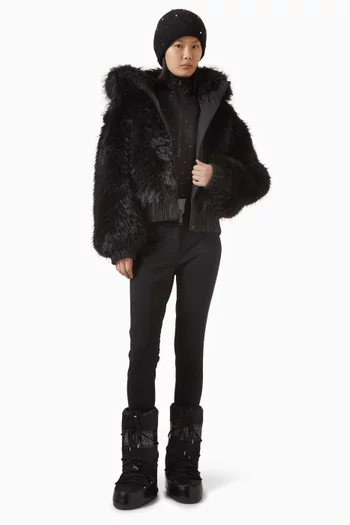 Eclair Crystal Ski Pully in Knit