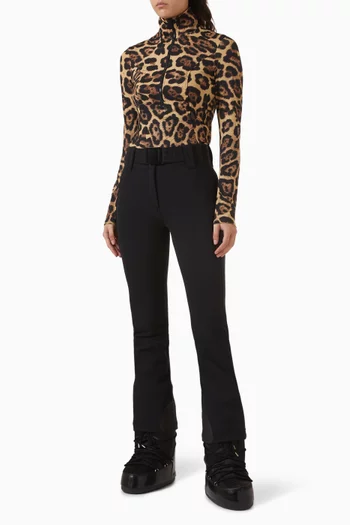 Leona Ski Top in Powerstretch Interlock