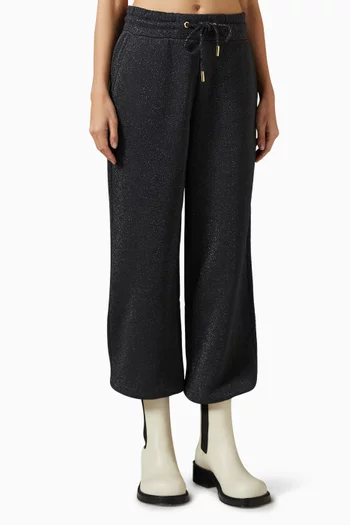 Glimpse Sweatpants in Lurex Fleece