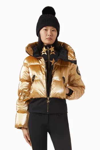 قبعة بيني هود بومبون منسوجة