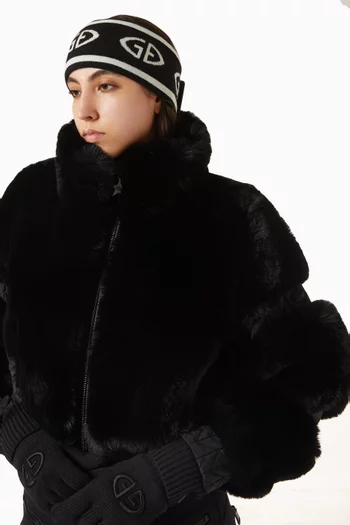 Tiara Logo Headband in Knit