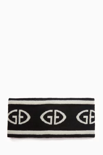 Tiara Logo Headband in Knit