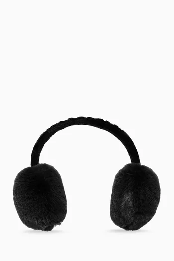Fluffy Ear Warmers in Faux Fur