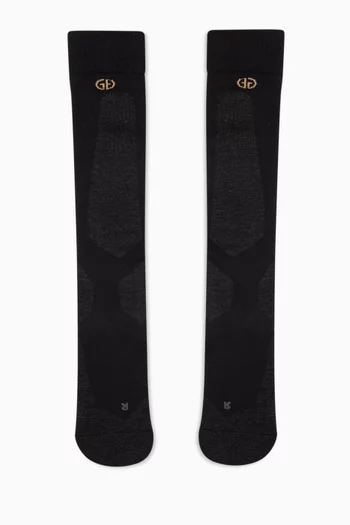 x Falke Tiptoe Compression Ski Socks