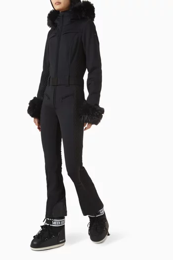 Angele Faux Border Ski Suit