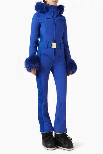 Angele Faux Border Ski Suit
