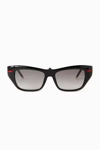 Dolly Cat-eye Sunglasses in Acetate