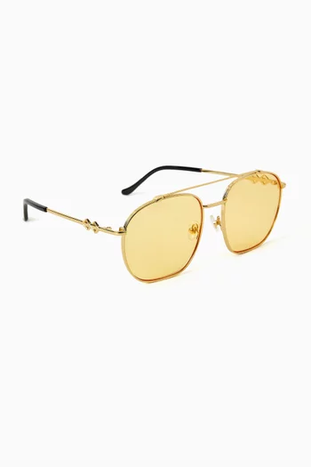 نظارة شمسية إيلا بإطار معدن