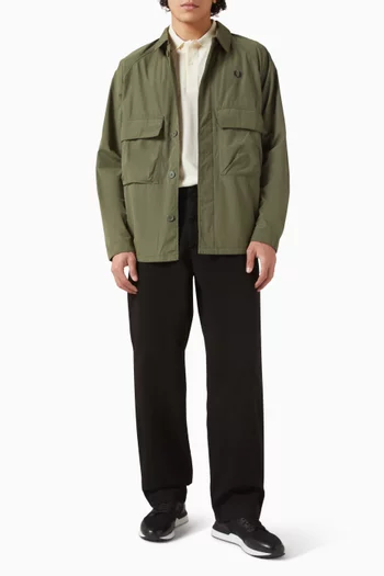 Bedford Cord Overshirt in Cotton