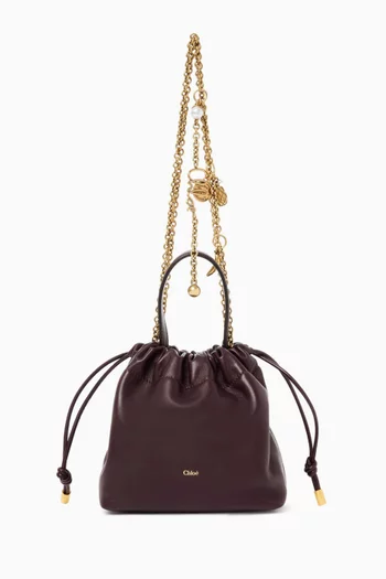 Icons Shoulder Bag in Lambskin Leather