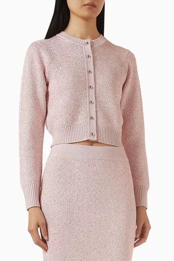 Mollie Sequin-embellished Cardigan