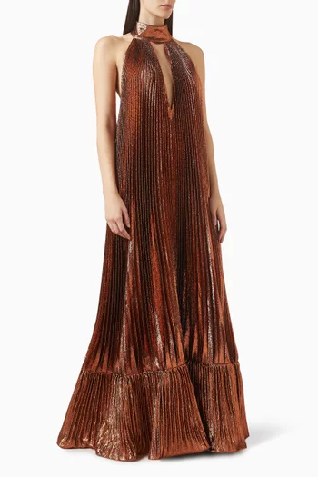 Libertie Open-back Gown