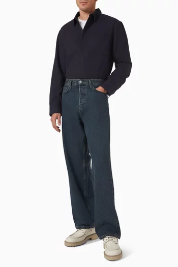 بنطال جينز رايدر دينم بقصة ساق مستقيمة