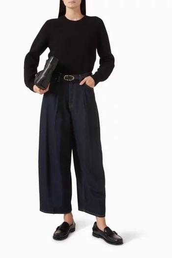 بنطال جينز توين دينم بقصة ساق أسطوانية