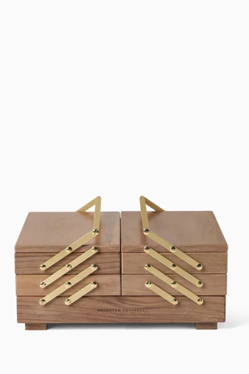 Mahjong Set in Krion® and Brass