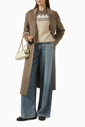 Sofie Wide-leg Jeans in Denim