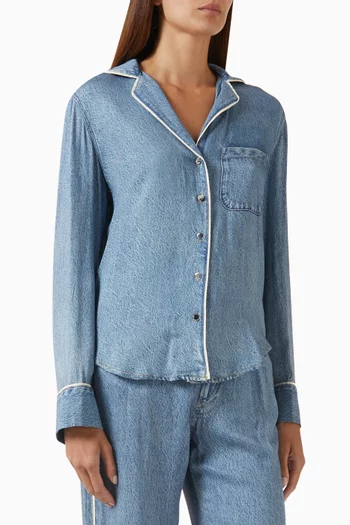 Miramar Lounge Shirt in Rayon